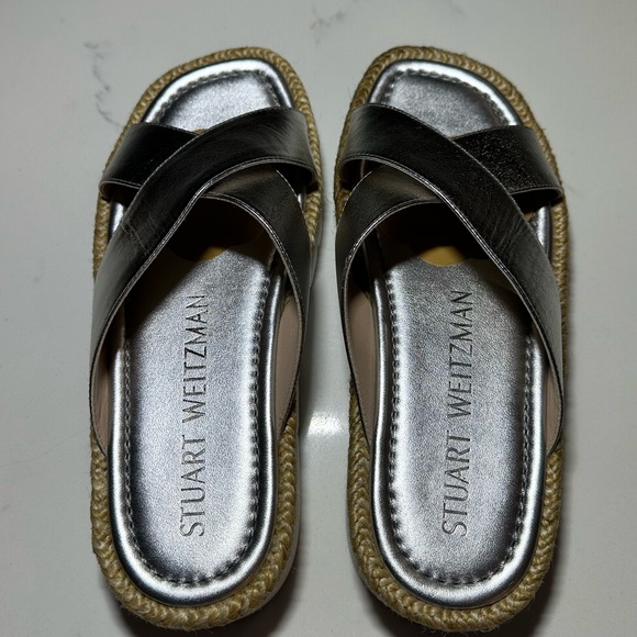 Stuart Weitzman | ‘Rosa Lift’ Slide - Picture 4 of 7